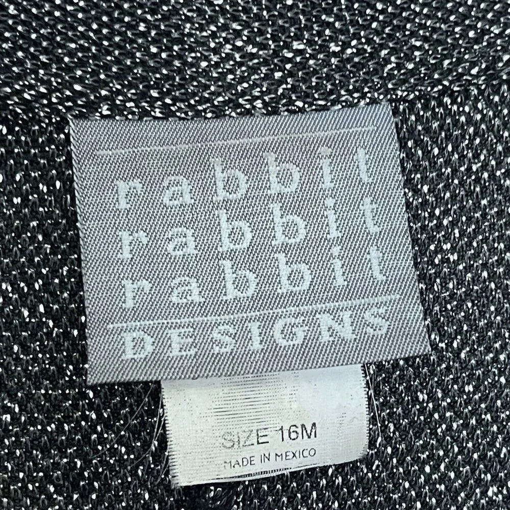 Rabbit Rabbit Rabbit Designs Coat Button Front Dr… - image 7